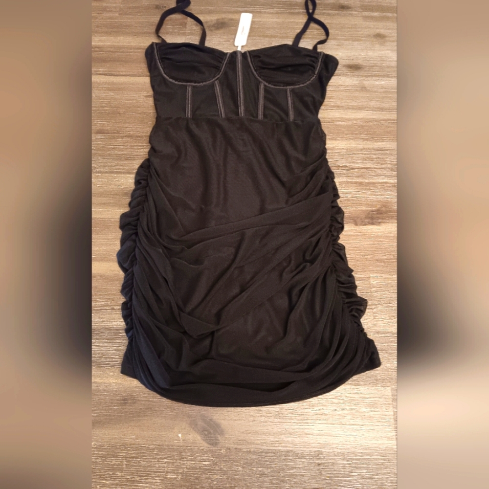 Chic Black Dress by Rosedress
